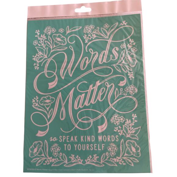 NWT 10  Chalk Couture 8.5 X11 Transfer Stencils - Picture 10 of 12